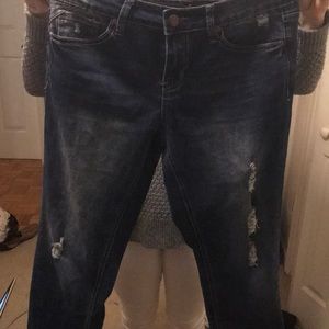 New Directions Size 8 girlfriend jeans
